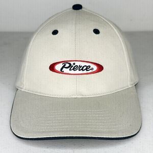 Pierce Manufacturing Strapback Adjustable Cap Beige Pierce Gear‎